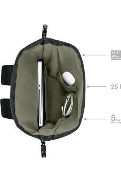 Wenger Σακίδιο πλάτης Urbanone Roll-top για φορητό υπολογιστή 15.6 ιντσών, Μαύρο