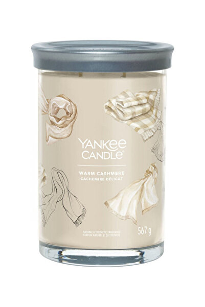 Yankee Candle Αρωματικό Κερί σε Βάζο με Ζεστό Άρωμα Κασμίρ 567γρ.