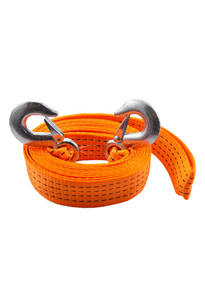 Alista Home Car towing rope 4500 kg, towing cable 4 m, 50 mm, with metal hook...