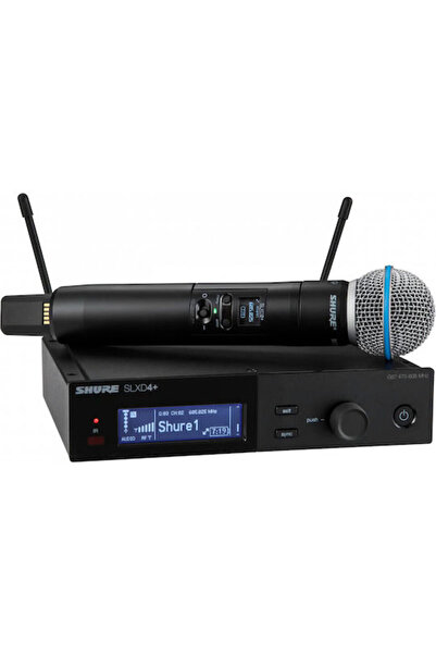 Shure SLXD24+E/B58-G65 Ασύρματο Δυναμικό Σετ Μικροφώνων Χειρός για Φωνητικά