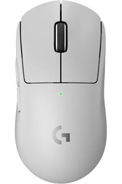 logitech Pro X Υπερελαφρύ Ασύρματο Ποντίκι Gaming 32000 DPI Λευκό