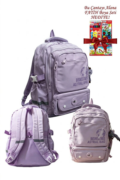 ASTRAL 7-Section Middle School Bag with Full Lining Inside, Waterproof