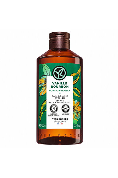 Rocher Bourbon Vanilla Escape Bath and Shower Body Gel 400 ml.