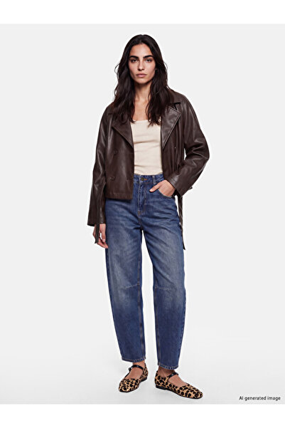 LC Waikiki Quality Pieces from Çelebi Store Barrel Fit Women's Jean Pants