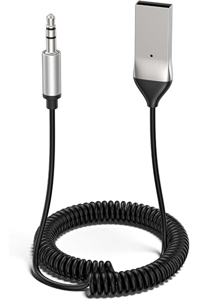 Zoye محول بلوتوث AUX، مستقبل بلوتوث 5.3 للسيارة، محول صوت USB مع مقبس 3.5 ملم...