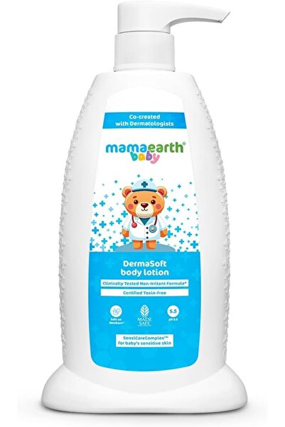 Mamaearth لوشن بيبي ديرماسوفت 250 مل مع مركب سينسيكيركومبلكس لبشرة الطفل الحس...
