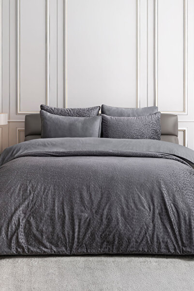 Elart Panthera Bed Set Double Anthracite