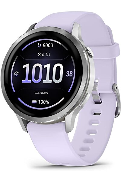 Garmin Venu 4 41mm GPS smartwatch AMOLED display LED flashlight lightweight m...