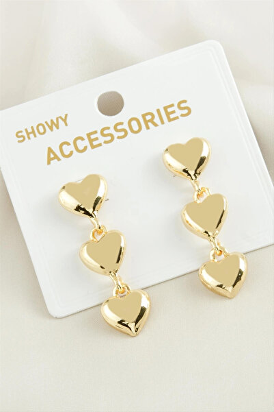 Mercansa Heart new season metal earrings