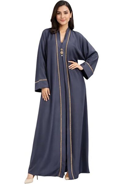 Generic Elegant Abaya for Women, Modest Islamic Maxi Dress, for Eid, Party an...