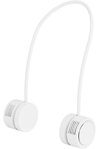 Morvena Picks Ventilator portabil pentru gât, alb, fără lame, cu design pliab...