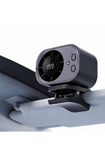Morvena Picks Aparat de aer conditionat auto cu clips portabil - Rotire 360° ...