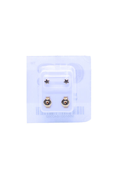 EAR RING QPP EARING HEART SHAPE GOLDEN #2024