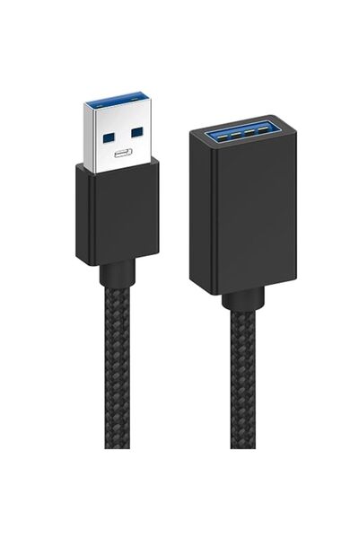 GENERAL كابل تمديد USB، موصل USB، كابل تمديد USB 3.0، سلك ذكر إلى أنثى عالي ا...