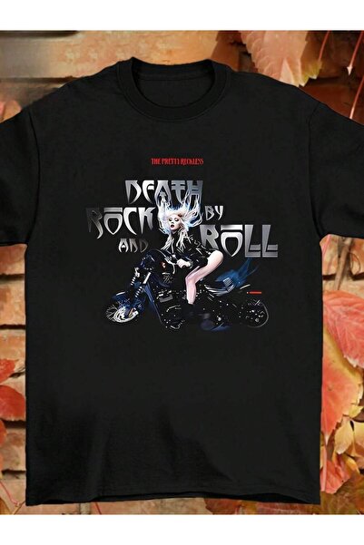 25W The Pretty Reckless Death By And Roll Album T-Shirt - Logo Music Art Tee,...