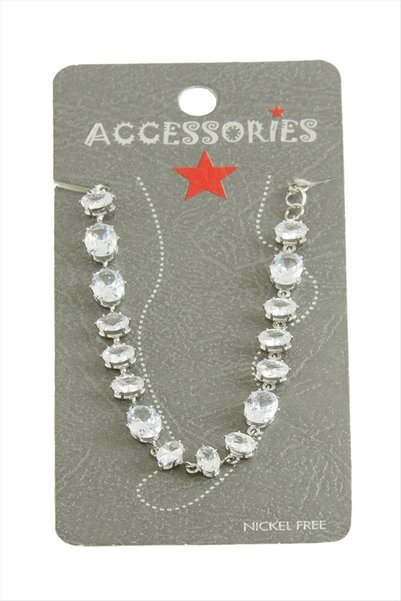 Generic Brand Savoroski Zircon Stone Anklet