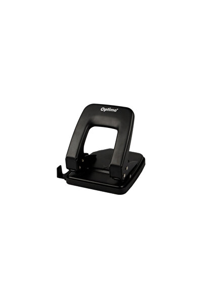 Optima Perforator Metalic, 35 Coli, Classic Mp35 - Negru Capsat perfor caps