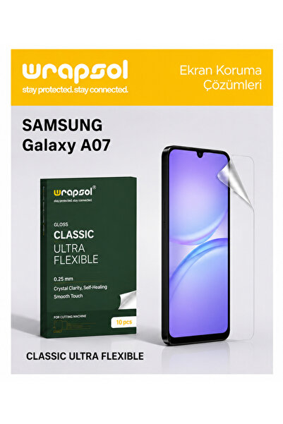 Samsung Galaxy A07 Classic Ultra Flexible Ekran Koruyucu (0.25 mm)