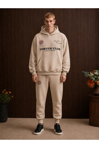 COMANCHERO Set de trening unisex Tokvue Club cu imprimeu pentru iarnă