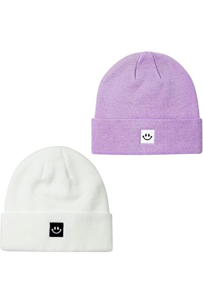 Aputue Slouchy Knit Hats, Warm Soft Winter Beanie for Men Women, Cozy Double ...