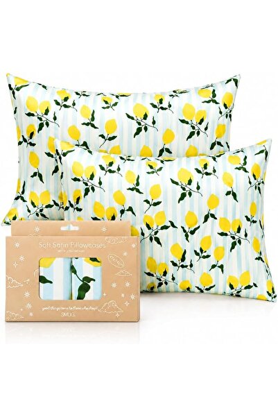 Smug Satin Pillowcases 2 Pack | Luxury Satin Pillowcases | Silky, Cooling Cov...