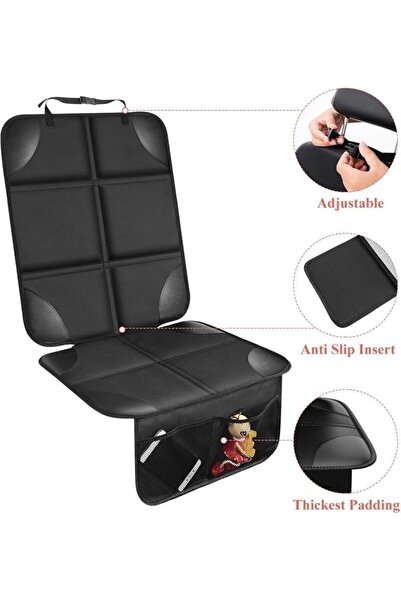 JOYZZZ Car Seat Protector For Child Car Seat, 600D Waterproof Non-Slip Mat wi...