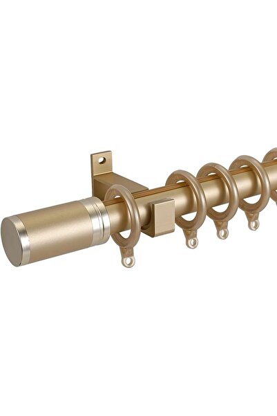 Generic Heavy Duty 440cm Adjustable Aluminum Alloy Curtain Rod - Includes Rem...