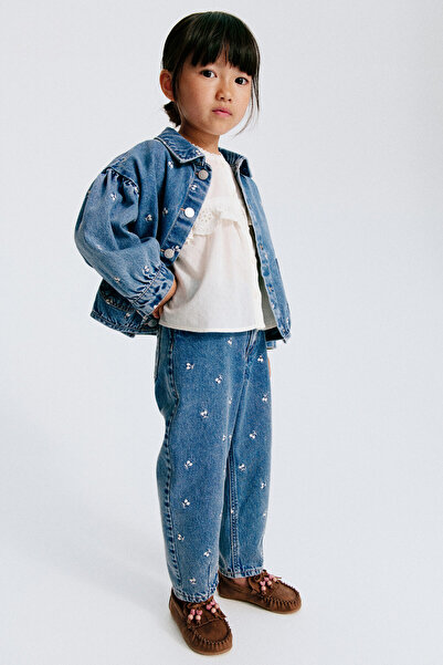 H&M Loose Fit Barrel Jeans