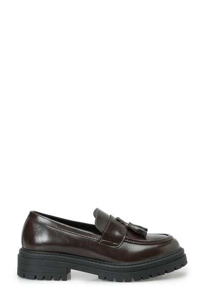 Butigo 25K-2108 Açık Kahve Kadın Loafer