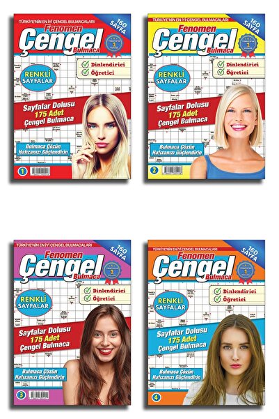 MAXİ Fenomen Çengel Bulmaca 4'lü Set
