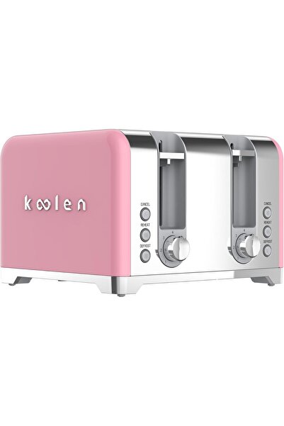 Koolen محمصة خبز من الفولاذ المقاوم للصدأ بـ 4 شرائح، طراز Limited Line، بقوة...