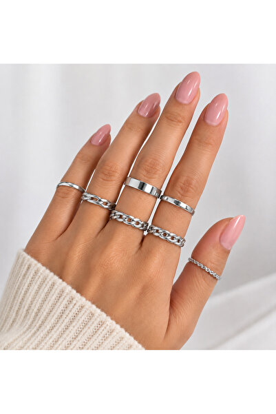 Ervalina 7-Piece Ring and Joint Ring Set