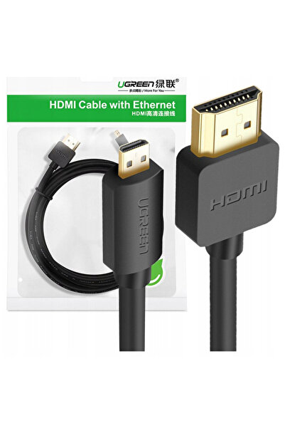 Ugreen Cablu HDMI Micro 4K 3D 1.5M pentru televizoare, monitoare, computere