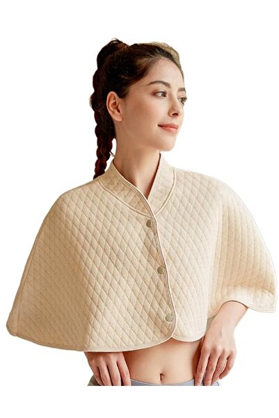 STARSTAR Women's shoulder scarf wool-lined padded adjustable bedding scarf.