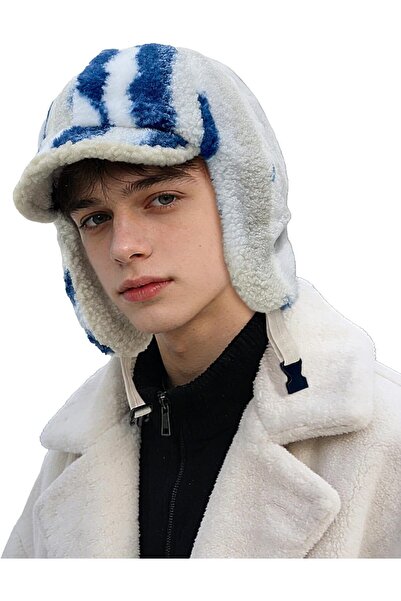 OtherMax Căciulă de iarnă tip ushanka, cu protecție pentru urechi, trapper, c...
