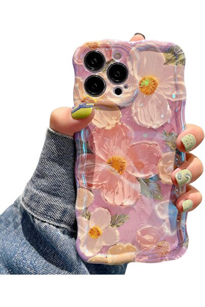 T Tersely URBAN for iPhone 15 Pro Max Case for Women Girl Oil Painting Flower...