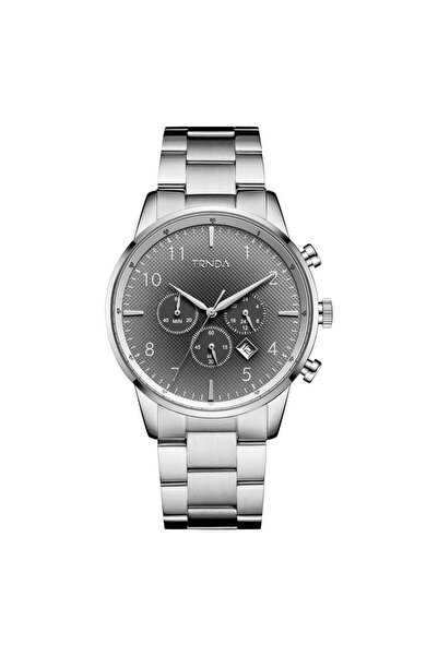 TRNDA Men's Stainless Steel Watch, Gradient Gray Dial | Trn-Ss43