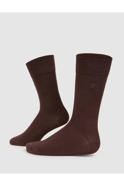 Pierre Cardin Dark Brown Socks 50328326-Vr084