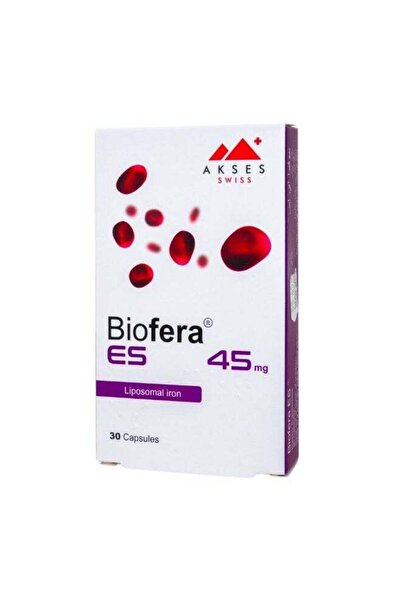 Biofer Biofera ES Liposomal Iron Supplement Capsules, 45mg, 30 Count