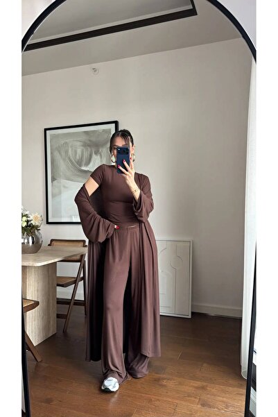 Bak'ap Premium Trend 3'lü Kimono Takım - Basic Takım