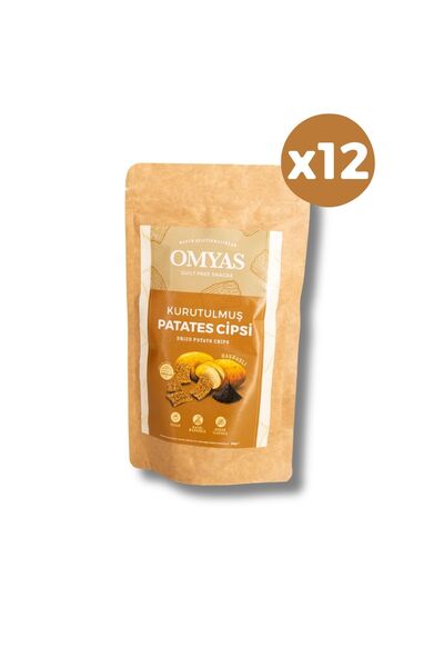Haşhaşlı Kurutulmuş Patates Cipsi 60 g x 12 Adet