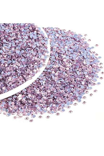 yiğit aksesuar Ss6 (1.75mm) Hotfix Iron-On Rhinestone Pink - (25 Gr - 5800 Ad)