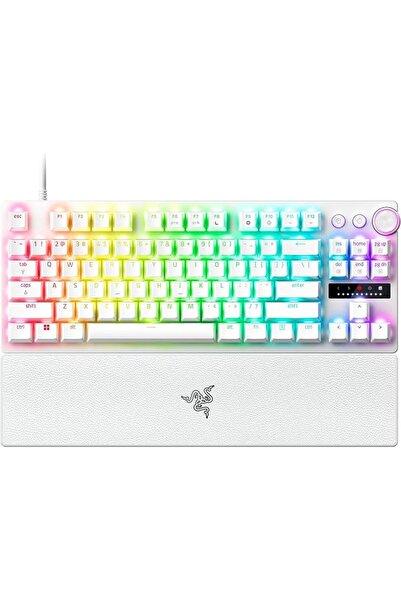 RAZER لوحة مفاتيح هنتسمان ميني للألعاب بنسبة 60% (مفاتيح بنفسجية): مفاتيح سري...