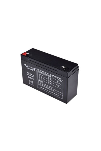 WMX Acumulator pentru UPS si jucarii 12Ah, 6V, OT12-6