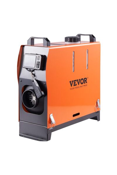 VEVOR Incalzitor stationar diesel All-in-one 12V, 5KW Bluetooth, Telecomanda,...