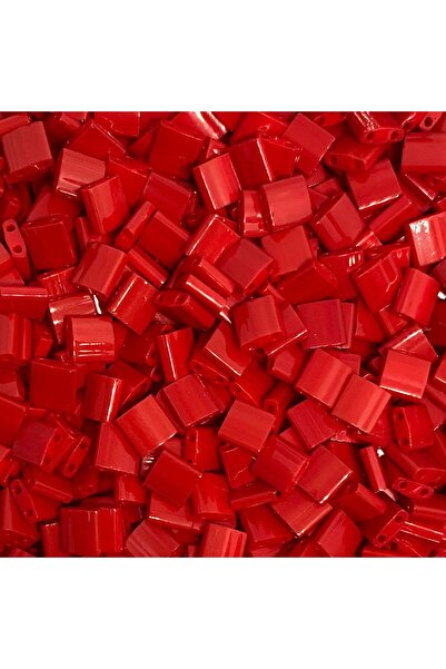 miyuart Miyuki Tila Beads (2 Grams) Red Color No: 14 (Tl408)