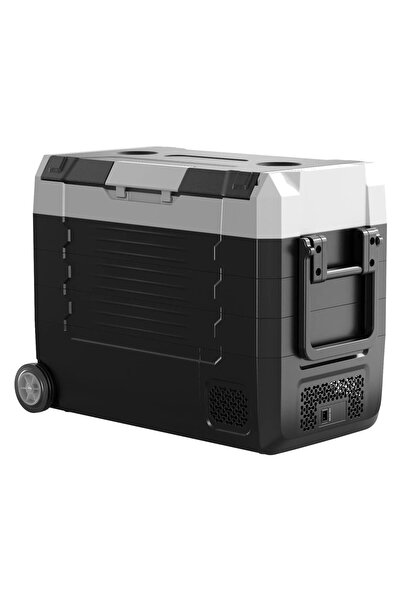 OMS Lada frigorifica profesionala cu compresor, 45 l, Troller, DC 12/24V AC10...