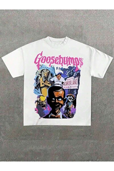 21JNRY Character Print Casual Soft Short Sleeve Pure Cotton 220gsm T - Shirt