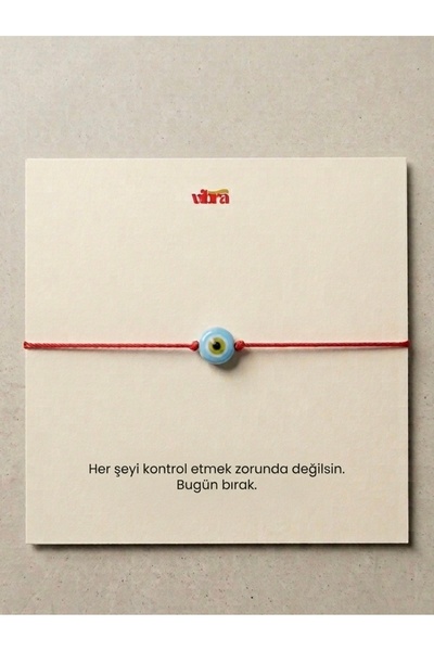 Özşefkat Serisi Kırmızı İp Bileklik Model No:4