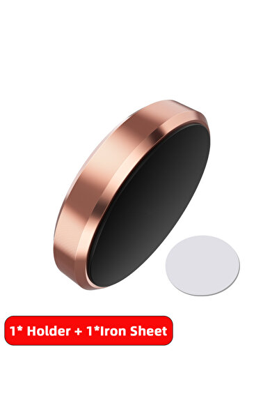 Choice3 Rose Gold Magnetic Car Phone Holder Stand Magnet Car Mount Support GP...